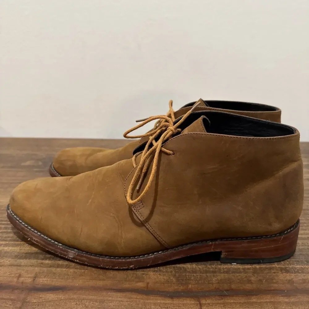 Nisolo Everyday Chukka Boots size 11 Tobacco Color